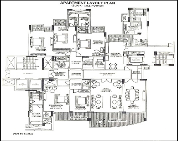 dlf magnolias floor plans